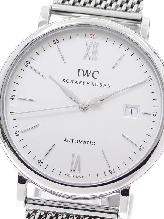 IWC SCHAFFHAUSEN Portofino IW356505 Silver Dial Automatic Men\'s Watch_962472 main image 4